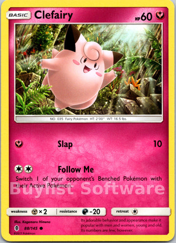 Clefairy [88/145] [Guardians Rising]