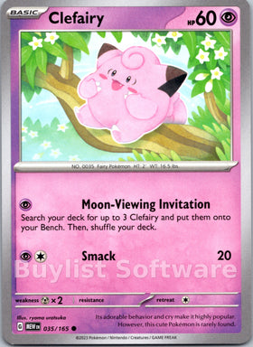 Clefairy [035/165] [Scarlet & Violet 151]