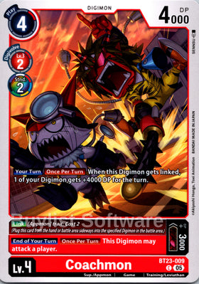 Coachmon [BT23-009] [Hackers' Slumber]