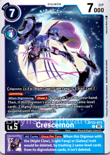 Crescemon [BT22-073] [Cyber Eden]