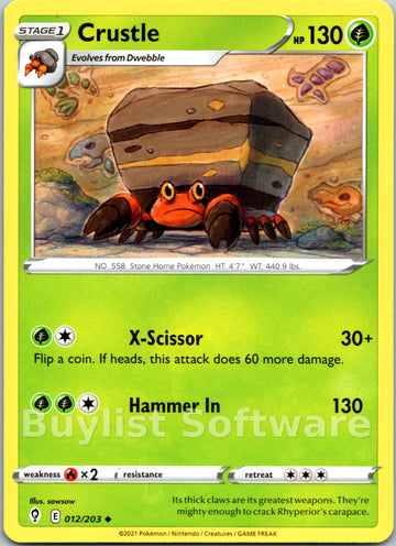 Crustle [012/203] [Evolving Skies]