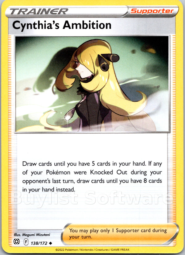 Cynthia's Ambition [138/172] [Brilliant Stars]