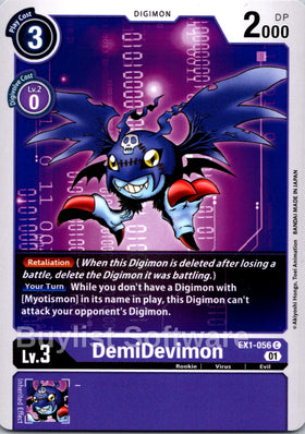 DemiDevimon [EX1-056] [Classic Collection]