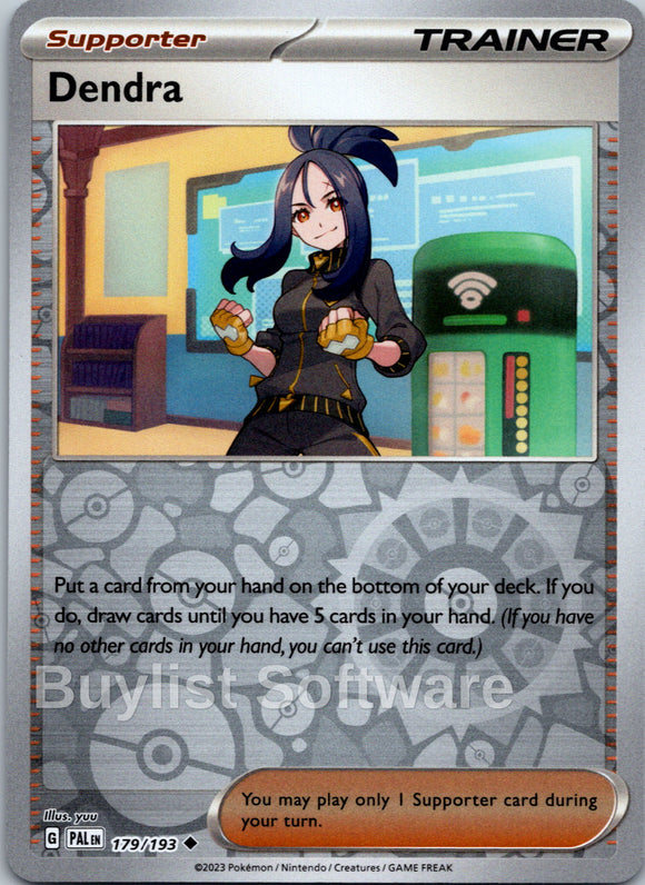 Dendra [179/193] [Paldea Evolved] Reverse Holofoil