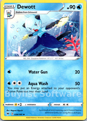 Dewott [034/185] [Vivid Voltage]