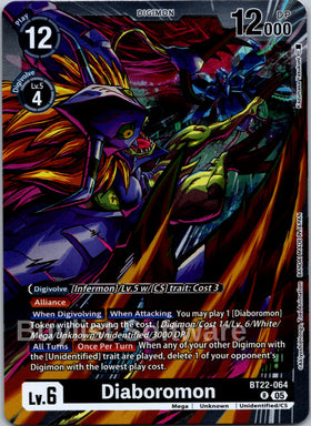 Diaboromon [BT22-064] [Cyber Eden] Foil