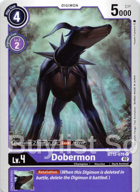 Dobermon [BT12-076] [Across Time]