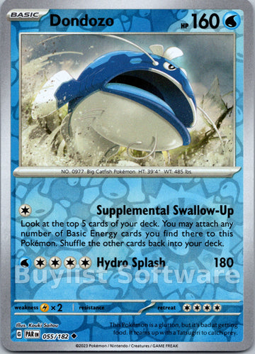Dondozo [055/182] [Paradox Rift] Reverse Holofoil