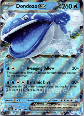Dondozo ex [066/182] [Destined Rivals] Holofoil