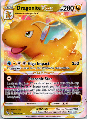 Dragonite VSTAR [050/078] [Pokemon GO] Holofoil