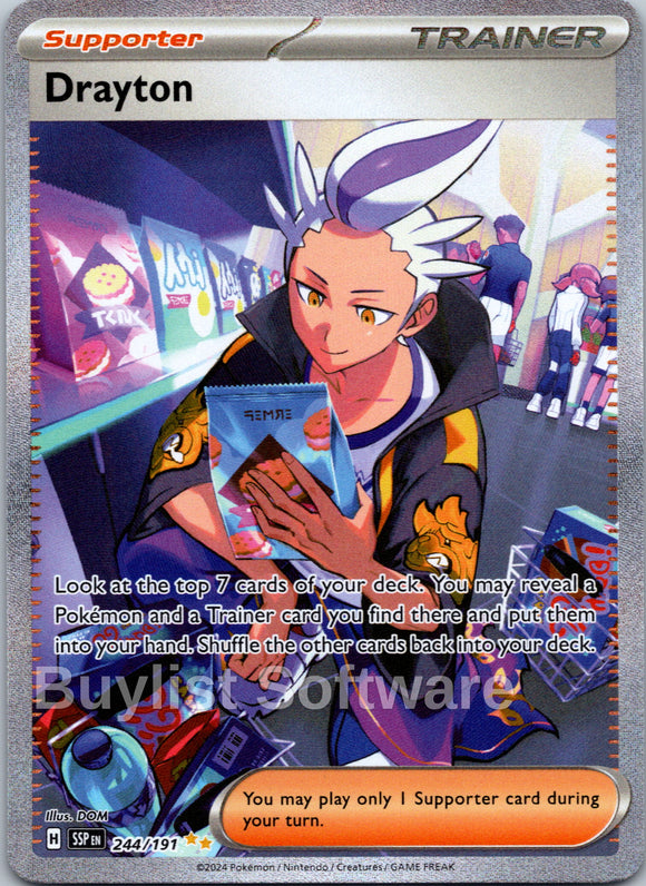 Drayton [244/191] [Surging Sparks] Holofoil