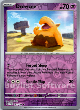 Drowzee [082/198] [Scarlet & Violet Base Set] Reverse Holofoil