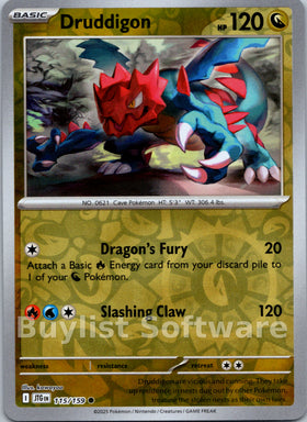 Druddigon [115/159] [Journey Together] Reverse Holofoil