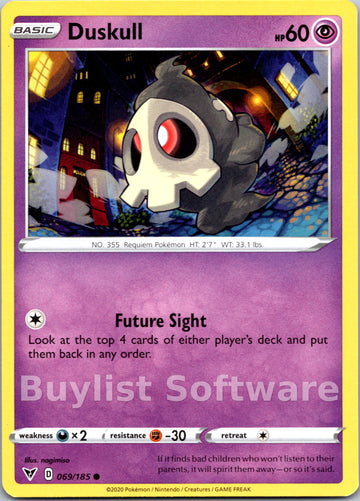 Duskull [069/185] [Vivid Voltage]