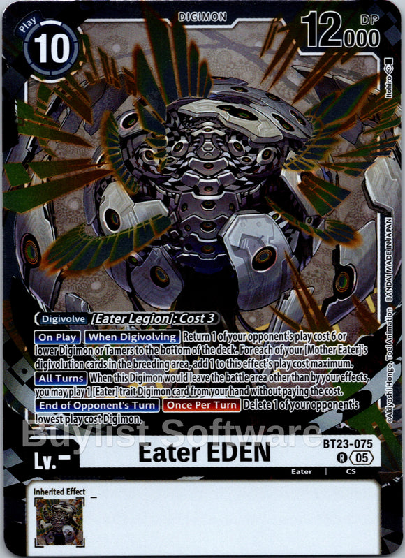 Eater EDEN [BT23-075] [Hackers' Slumber] Foil