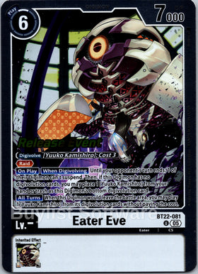 Eater Eve [BT22-081] [Cyber Eden Release Event Cards] Foil