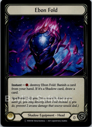 Ebon Fold [MON188] [Monarch] Unlimited Edition Rainbow Foil