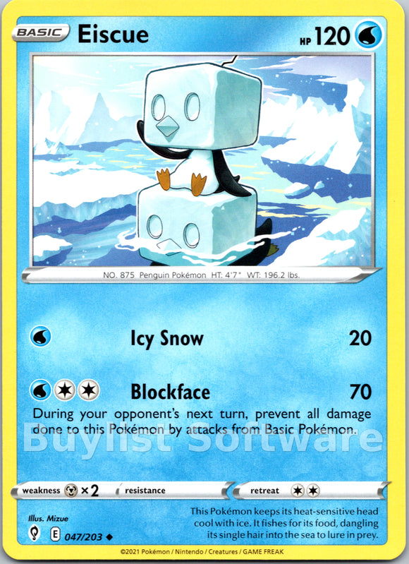 Eiscue [047/203] [Evolving Skies]