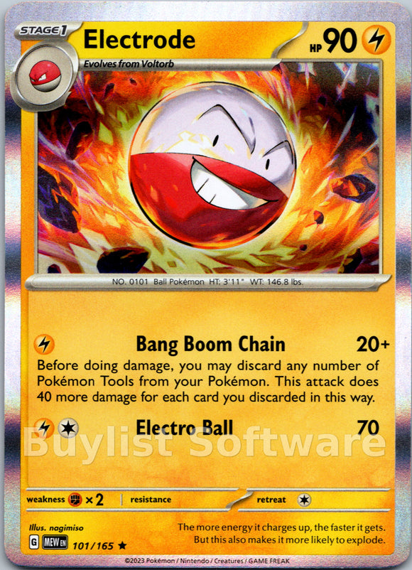 Electrode [101/165] [Scarlet & Violet 151] Holofoil