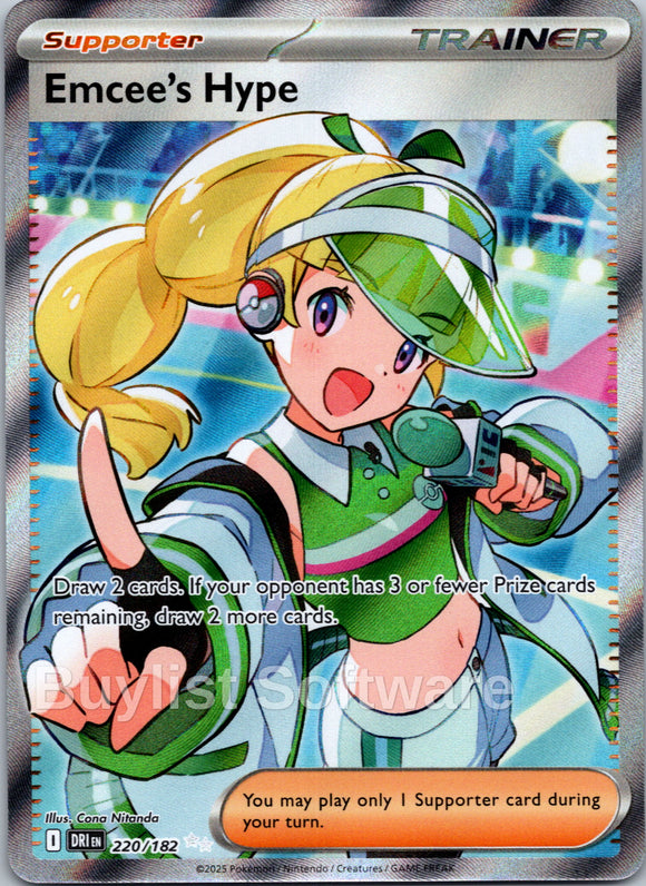 Emcee's Hype [220/182] [Destined Rivals] Holofoil