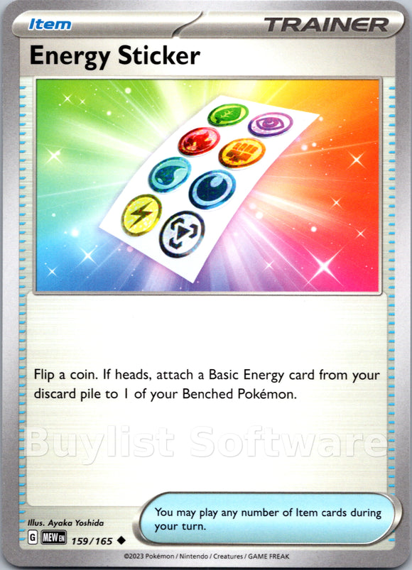 Energy Sticker [159/165] [Scarlet & Violet 151]