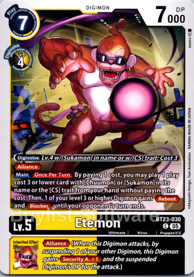 Etemon [BT23-030] [Hackers' Slumber]