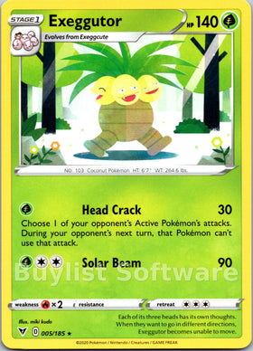 Exeggutor [005/185] [Vivid Voltage]