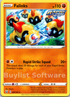 Falinks [083/163] [Battle Styles]