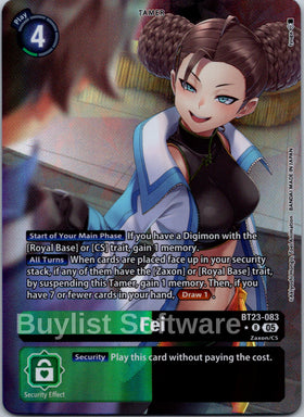 Fei (Alternate Art) [BT23-083] [Hackers' Slumber] Foil