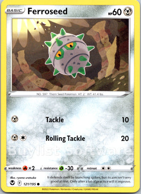 Ferroseed [121/195] [Silver Tempest]