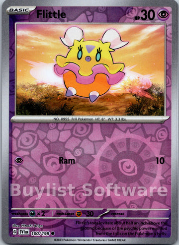 Flittle [100/198] [Scarlet & Violet Base Set] Reverse Holofoil