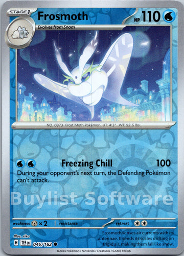 Frosmoth [046/162] [Temporal Forces] Reverse Holofoil
