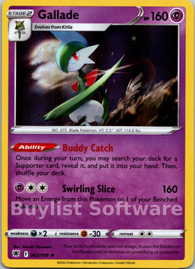 Gallade [062/189] [Astral Radiance] Holofoil