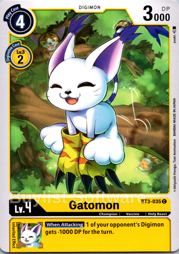 Gatomon - BT3-035 [BT3-035] [Release Special Booster 1.5]