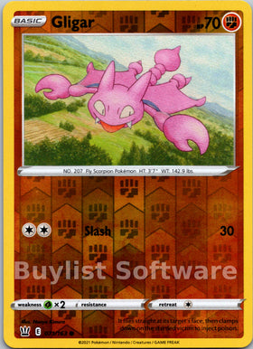 Gligar [071/163] [Battle Styles] Reverse Holofoil