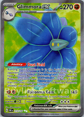 Glimmora ex [213/197] [Obsidian Flames] Holofoil