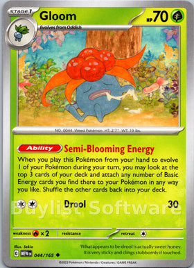 Gloom [044/165] [Scarlet & Violet 151]