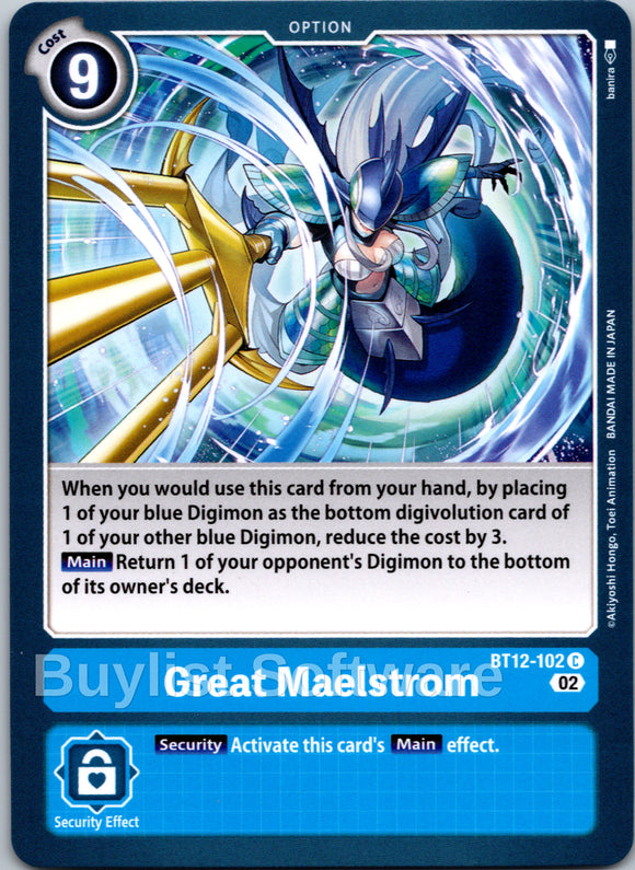 Great Maelstrom [BT12-102] [Across Time]
