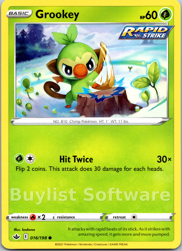 Grookey [016/198] [Chilling Reign]