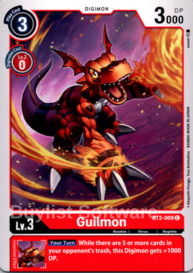 Guilmon [BT2-009] [Release Special Booster 1.0]