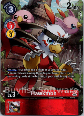 Hawkmon (Alternate Art) [BT8-009] [New Awakening] Foil