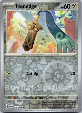 Honedge [130/182] [Paradox Rift] Reverse Holofoil