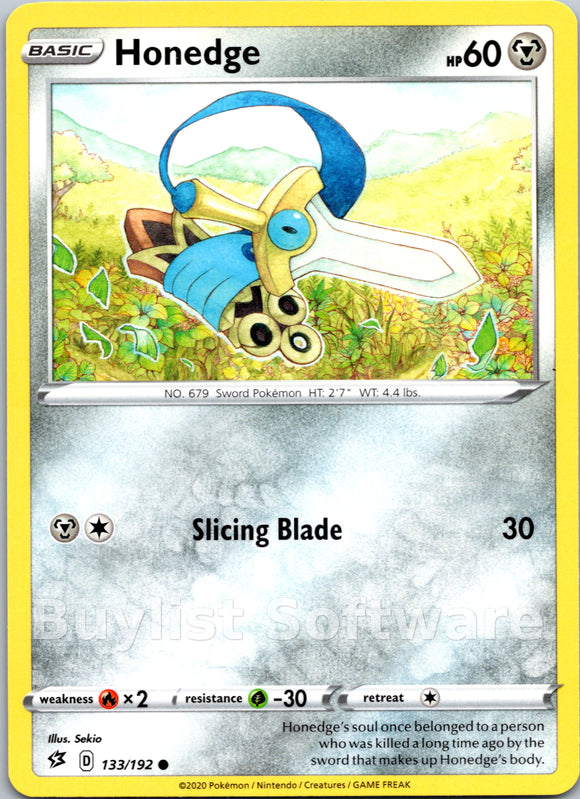 Honedge [133/192] [Rebel Clash]