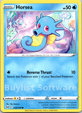 Horsea [035/196] [Lost Origin]
