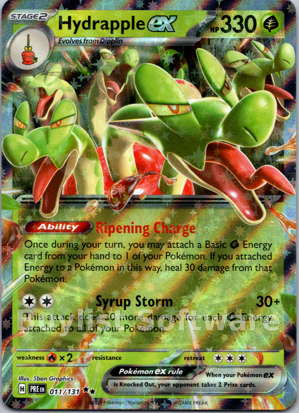 Hydrapple ex [011/131] [Prismatic Evolutions] Holofoil