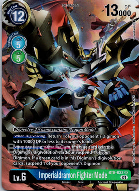 Imperialdramon Fighter Mode (Alternate Art) [BT8-032] [New Awakening] Foil