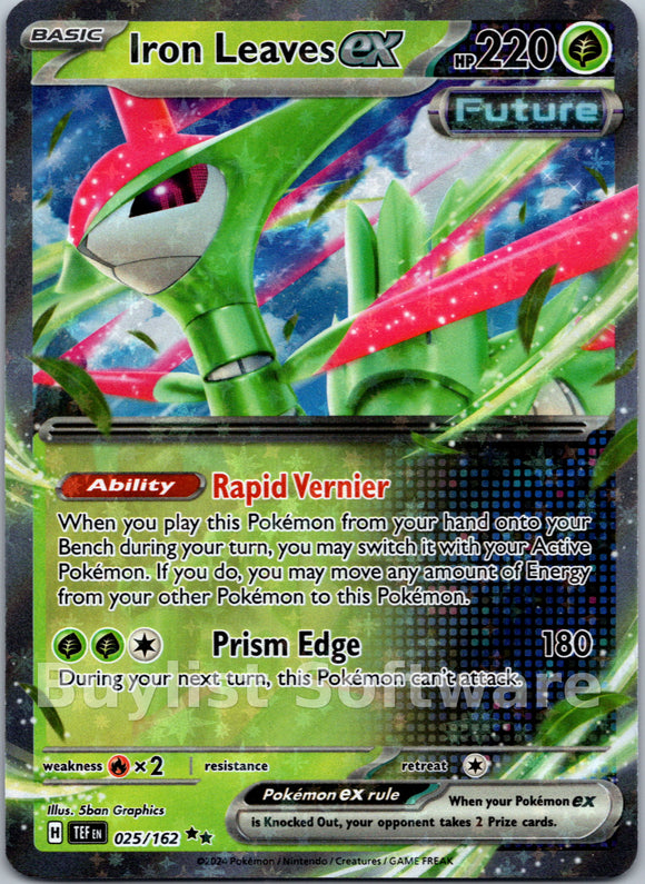 Iron Leaves ex [025/162] [Temporal Forces] Holofoil