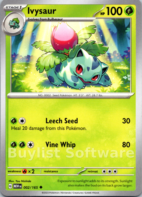 Ivysaur [002/165] [Scarlet & Violet 151]