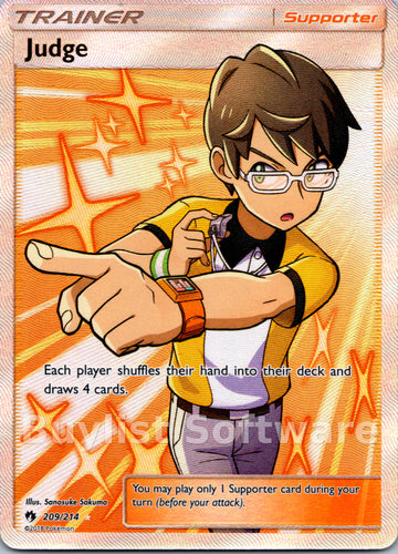 Judge [209/214] [Lost Thunder] Holofoil