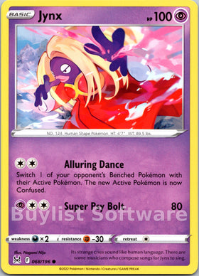 Jynx [068/196] [Lost Origin]